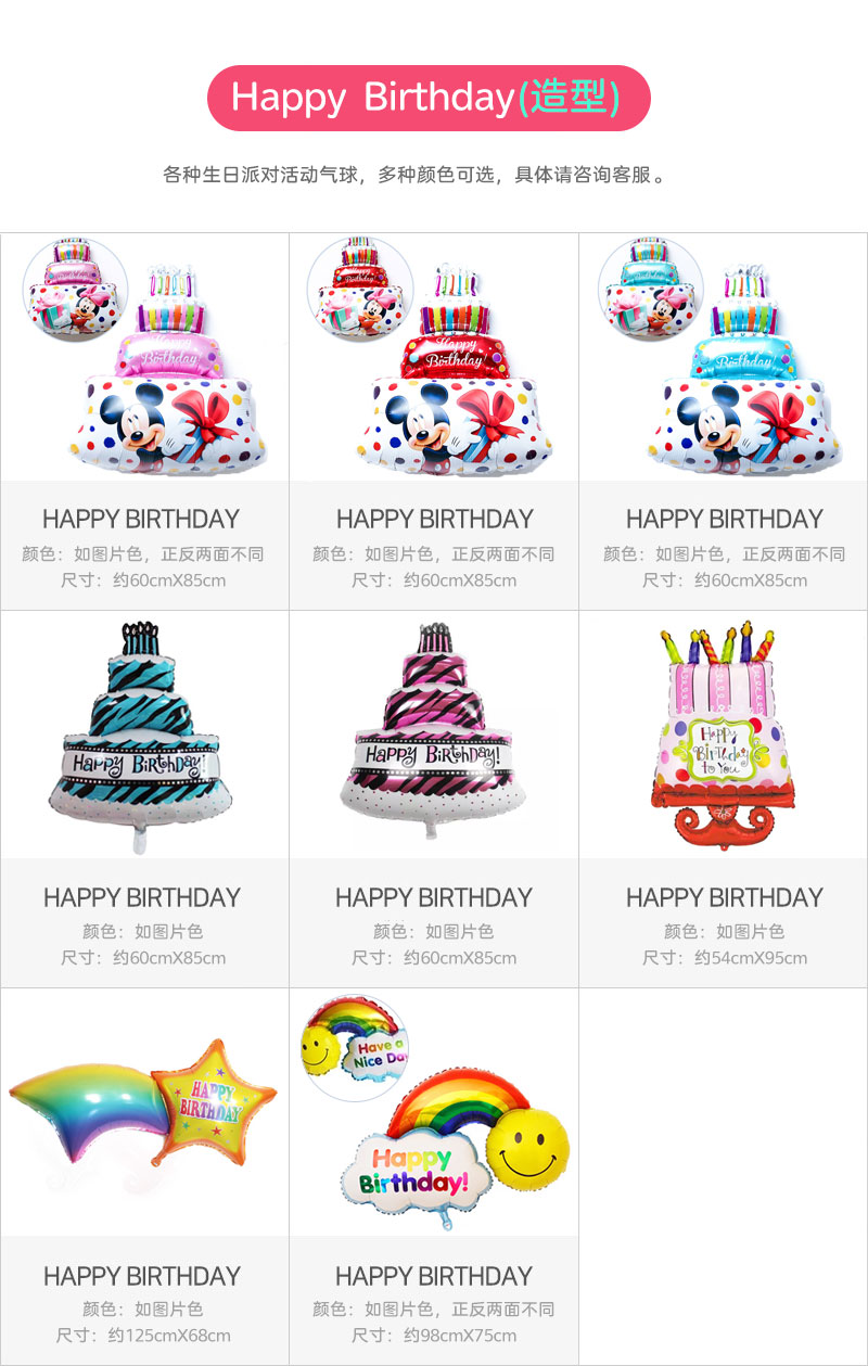 生日气球详情图3